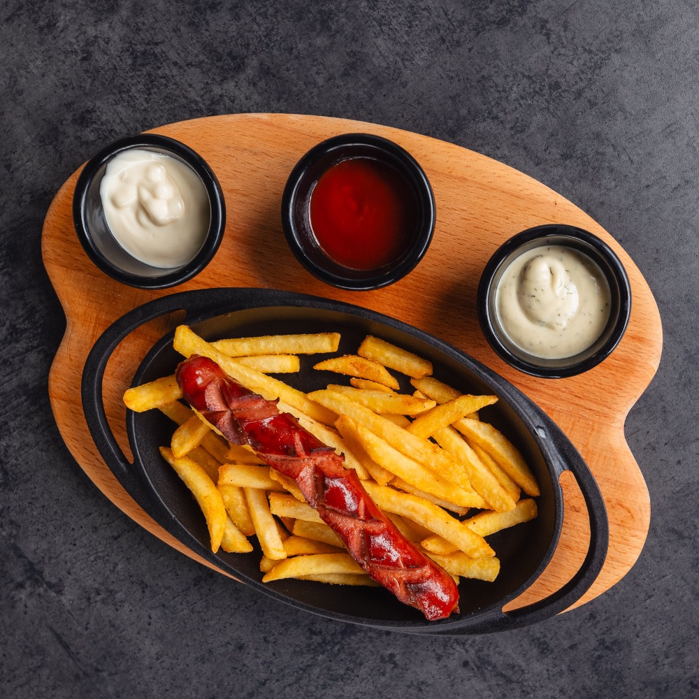 Beef sausages